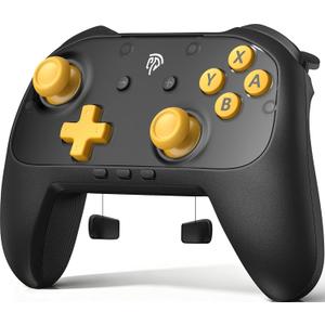 EasySMX S10C Wireless Switch 2 Pro Controller, Hall Effect Joysticks, HD Rumble, Instant Wake-Up, Motion Control, Back Buttons, Turbo, C Button for Switch 2/Switch/PC/iOS/Android