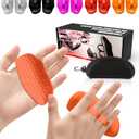 2 x Harqa AntiSlip Workout Grips Ergonomic Soft Silicone Palm Protector for Weight Lifting, Deadlifts, PullUps, Crossfit Two-Ring, No Sweaty Gym Grip Pads for Men & Women