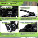 SP0710X62 Multiple Port Valve Compatible with Hayward S210S, S244S, & S310S Series Sand Filters for 1-1/2-Inch Control Valve Assembly