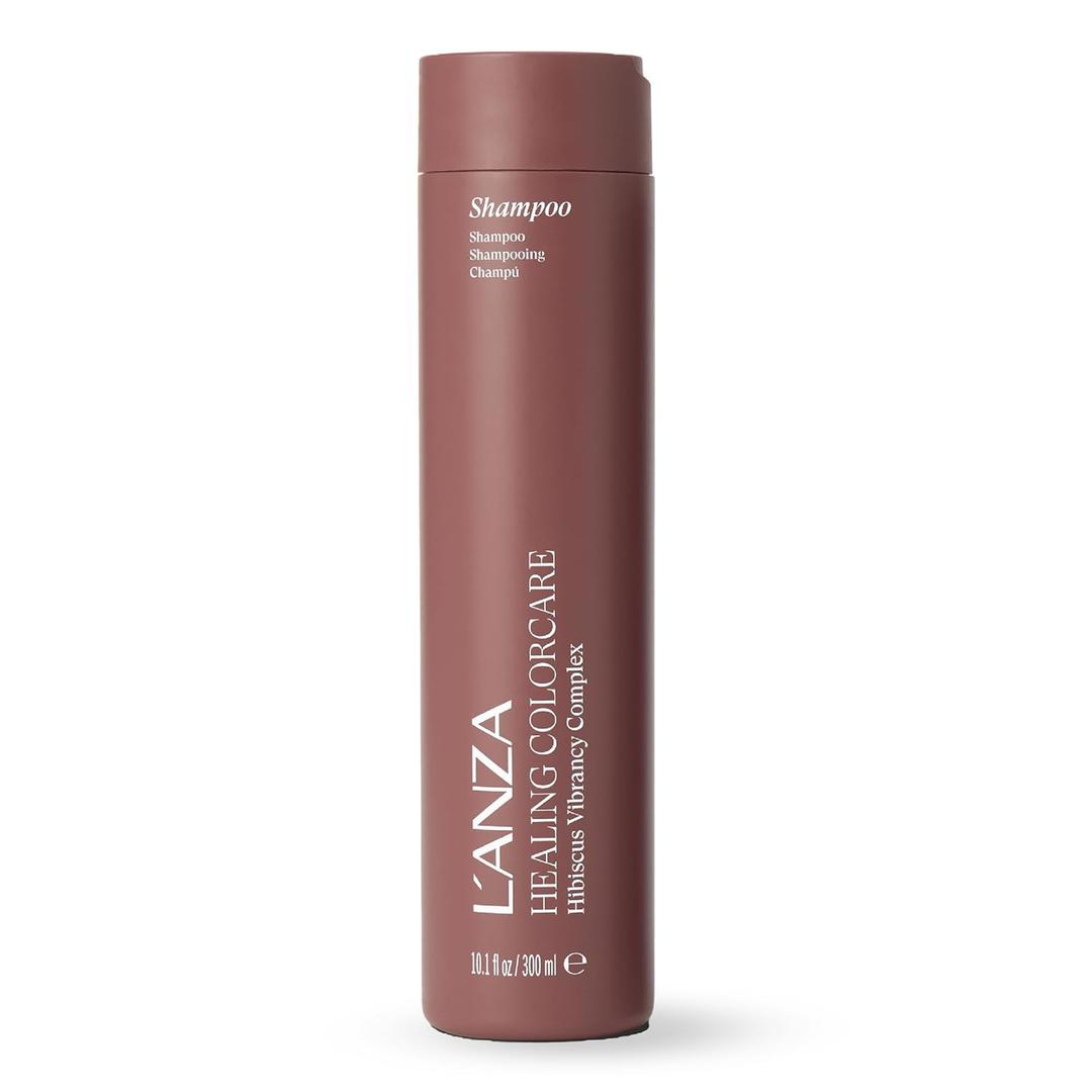 L'ANZA Healing Colorcare Shampoo, Color-Safe Repairing Cleanse for Dry, Damaged or Treated Hair, Anti-Fade Formula Smooths, Moisturizes, Adds Vibrance & Shine, Sulfate Free (10.1 Fl Oz)