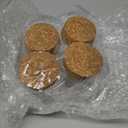 BENECREAT 4 Pack 20ml Glass Jars Bottles, Glass Display Cloche Dome Decoration Bottles 1.95x1.2" with Cork Stoppers for Party Favors, Arts Projects, Home Decoration