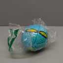 Bobcow Doggy Disc Ball for Medium Large Dogs, Portable Interactive Flying Saucer Ball Stomp UFO Magic Balls, Decompression Pop Up Dog Toys Balls for Outdoor Sports Gifts (Blue-Green)