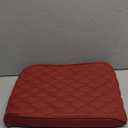 Yiocinio Car Leather Waterproof Center Console Seat Arm Rest Cover Auto Memory Foam Cotton Height Armrest Box Pad, 6 Colors, 2 Sizes (Red, 12.6"x8.3"x2")