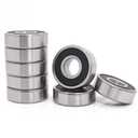Donepart 6201rs Bearing, Deep Groove Ball Bearings 12x32x10mm, C3 Clearance High Speed Precision for Electric Motors/Bikes/Pumps/Industrial Machinery, Chrome Steel, 10 Pack