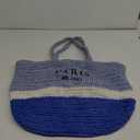 Large Straw Beach Bag for Women Summer Woven Shoulder Tote Bag Straw Purses and Handbags for Vacation