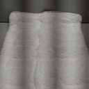 Dog Crate Mat(24" X 18"), Small Dog Bed for Crate, Soft Plush Bed Pad Machine Washable, Sleeping Mat with Anti Slip Bottom (White)