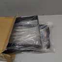 14 Inch Trapezoid Table Legs Black, DIY Furniture Metal Legs for Coffee Table, Bench Stool Cabinet Furniture Feet - Set of 2