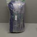 Tirrinia Waterproof Outdoor Blanket with Sherpa Lining, Windproof Triple Layers Warm Comfy Foldable for Camping Stadium, Beach, Picnic, Grass, Concerts, Car, Dog, 51''X 59'' & 59''X 80'' (Navy/Grey)