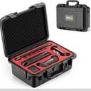 STARTRC GAMES Hard Carrying Case for Nintendo Switch 2, Professional Deluxe IP67 Waterproof, Soft Lining Hard Travel Case for Nintendo Switch 2 Console Pro Controller & Accessories (Black)