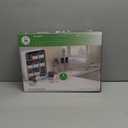 Mind Reader Tea Bag Organizer, Tea Station Organizer, Countertop Storage, Kitchen, Plastic, 10.25"L x 3.25"W x 13.75"H, White