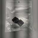 AGVEE 2 Pack (Long Side Inward) 180 Degree Angled Mini HDMI Male to HDMI Female Adapter, U-Shaped 4K@60HZ Converter Coupler Connector Extender for Portable Display Monitor Accessories, Black