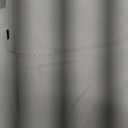 XWZO 100% Blackout Curtains 2 Panels with Tiebacks- Heat and Full Light Blocking Window Treatment with Black Liner for Bedroom/Nursery, Rod Pocket & Back Tab, White, W52 x L84 Inches Long, Set of 2