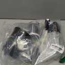 Cambom Rotary Cheese Grater Hand Crank Cheese Shredder for Fresh Cheese, Vegetable, Nuts,Non-slip Suction Base, Free Cleaning Brush Three Blades, Black