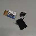 JARLINK 30X 60X Illuminated Jewelers Loupe Magnifier, Foldable Jewelry Magnifier with Bright LED Light for Gems, Jewelry, Coins, Stamps, etc (Black)