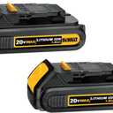 DEWALT 20V MAX Lithium-Ion Battery 2-Pack, 5.0 Ah (DCB205-2c)