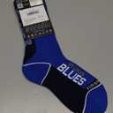 For Bare Feet Unisex Kid's NHL MVP Crew Sock Youth (One Size, Seattle Kraken)