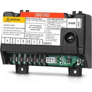 S8610M3009 S8610U Furnace Control Board Module Replacement for Honeywell Compatible with S8610U3009 S8610U1003, Intermittent Pilot Module for Furnace/Boiler