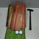 Golf Putting Mat, Practice Golf Putting Green Training Aid for Indoor, Outdoor at Home, Office, Backyard with Putter and Balls 9.84 ft