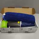 Microfiber Spray Mop for Floors Cleaning: Wet Dry Hardwood Floor Mops with 3 Washable Reusable Pads for Swiffer Powermop - Flat Mop with Sprayer for Tile Wood Laminate Vinyl Marble (Dark Blue)