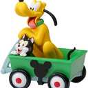 Precious Moments Disney Showcase Collection: Resin/Vinyl Figurine of Mickey & Minnie’s Pets Pluto & Figaro in Parade