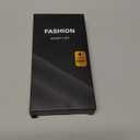 SSLOTSCASE for iPhone 17 Pro Case with 2X Screen Protector, Credit Card Holder & Kickstand & Slide Camera Lens Cover, Silicone Edge Rugged Heavy Duty Phone Case Cover for iPhone 17 Pro 6.3'', Black