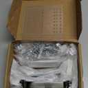 HARPOON 10 Pack Bin Cup Handle Pulls,Vintage Drawer Pulls,Cabinet Hardware,Shell Handle,3.78 Inch Brushed Satin Nickel