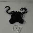 Anime Movie Character Cosplay Wig, with 2 Wig Caps (Beige & Black) for Cosplay, Comic Con, Halloween, and Party Events (Zoe)