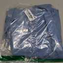 Women's Summer Strapless Denim Mini Dress with A-Line Design and Plated Bustier Corset (Light Blue). Size XL