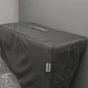 Bedluxe Wedge Pillow, 10 inch Bed Wedge Pillow for Headboard, Pillow Wedge for Acid Reflux Relief, Sleeping, After Surgery, Snoring, Gerd, Triangle Pillow Wedge - Cooling Memory Foam Top, Plush Grey