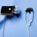 Upgraded Cpap Wall Mount Shelf Kit for AirSense 10 with Mask Hook & Hose Hanger & Bottom Hooks, Save Space, Avoids Hose Tangle, Easy Installation (Black)