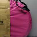 Pop Up Pod - Privacy Shower Tent, Dressing Room, or Portable Toilet Stall with Carry Bag for Camping, Beach, or Tailgate by Wakeman Outdoors (Pink)