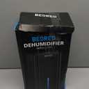 Dehumidifier, 95OZ Dehumidifier for Home 1000 Sq.Ft - Quiet with Auto Shut Off & Relaxing 7 Color Ambient Light,Ideal for Livingroom, Bedroom, Basement(Black)