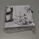 FlagShip K cup Holder Carousel 3 Tier for Keurig Pod Holder Metal DIY Install Small for K-cup Storage Stand 21 K Pod Storage