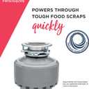 Frigidaire 1.25 HP Corded Garbage Disposal for Kitchen Sinks | FF13DISPC1