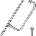 CANDANA Burner for Weber Q100, Q120, Q1000, Q1200, Baby Q Gas Grill, 17inch 304 Stainless Steel Burner Tube 386001, 386002, 516002, 516001, 50060001, 51060001 Replacement Part 69957, 41657 60040