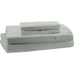 Amazon Aware 100% Organic Cotton 300 Thread Count Sheet Set - Sage Green, King
