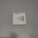 Nativity Christmas Decorations, 3.5 Inch Ceramic Religious Christmas Ornament, Christmas Tree Ornaments, Christian Gifts for Kids, Religious Gifts for Women, Xmas Gifts for Mom, Merry (Birth of Jesus)