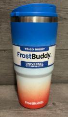 Frost Buddy Togo Buddy - 30 oz Stainless Steel Vacuum Insulated Tumbler - Thermal Mug for Hot and Cold Drinks - Dunkin Cup colorful