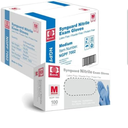 Medical Blue Nitrile Exam Gloves (Case of 1,000) - Latex-Free & Powder-Free Medium