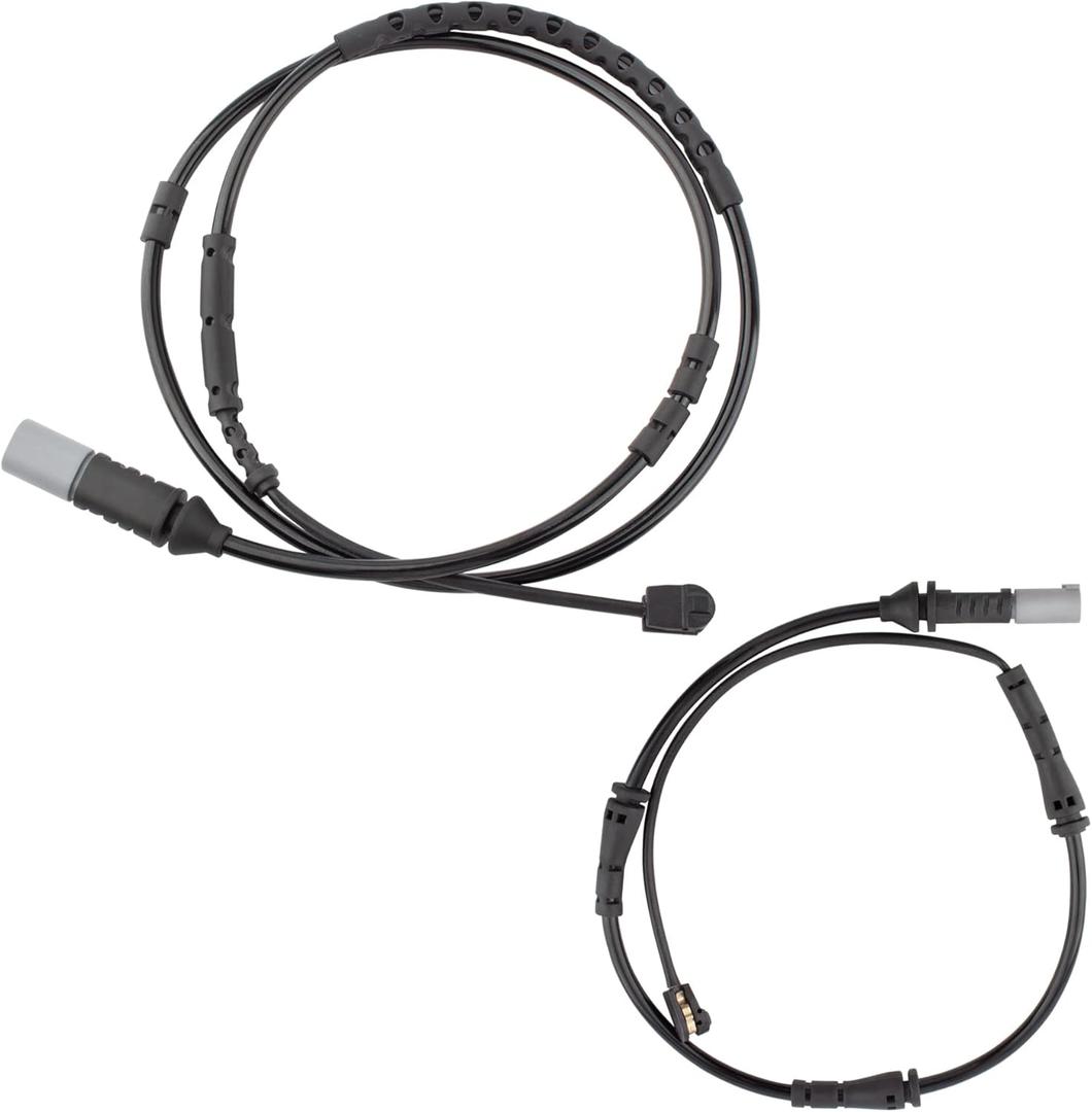 BOXI 2pcs Front&Rear Brake Pad Wear Sensor Fit for BMW 228i 320i 328d 328i 330e 330i 335i 340i 428i 435i ActiveHybrid 3 M235i M3 M4 2012 2013 2014 2015 2016 2017 2018 |Replaces 34356792289 34356792292
