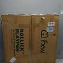FXW Rollick Dog Playpen, Indoor, Yard & RV Camping, 24" H, 8 Panels