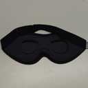 LitBear Sleep Mask for Side Sleeper Women Men, Eye Mask for Sleeping Light Blocking, 3D Contoured Cup Sleeping Mask, Soft Breathable Sleep Eye Mask with Adjustable Elastic Strap for Travel (Black)