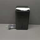 Dehumidifier for Basement (85 OZ, 800 sq ft) Quiet Dehumidifiers for Home, Auto Shut-Off, Sleep Mode, 3 Gear Timer(8H,16H,24H), Small Dehumidifier for Bedroom, Bathroom with Drain Hose (Black Gray)