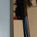 Black Curtain Rod 32 to 58 Inch (2.6-4.8 ft), USFOOK 7/8 Curtain Rods for Windows 20 to 54 Inch, Telescoping Splicing Drapery Rods with Twisted Cage Finials