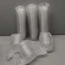 50 Sets 9 oz Clear Plastic Cups with Dome Lids (No Hole), Disposable Parfait Cups with Lids for Dessert, Fruit, Ice Cream, Pudding, Salad, Cake, No Leaking, PET