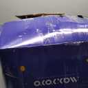 MAXYOYO Giant Bean Bag Chair, Oversized Bean Bag Couch for Adults and Kids, Faux Fur Shell-Shaped Large Chair with Filler, Stuffed Big Accent Sofa Lounge Floor Sofa for Gaming, Reading, Beige