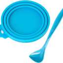 GLEAVI 4pcs Silicone Food Covers Vibrant Colors Flexible Food Preservation Lids for Fits Soft and Comfortable Design for Easy Use