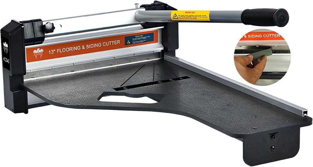 13" Floor Cutter, 12mm Laminate Flooring Cutter Kit For Laminate, Engineered Hardwood, Siding, LVT, VCT, SPC, LVP, WPC and Vinyl Plank (Kc340)