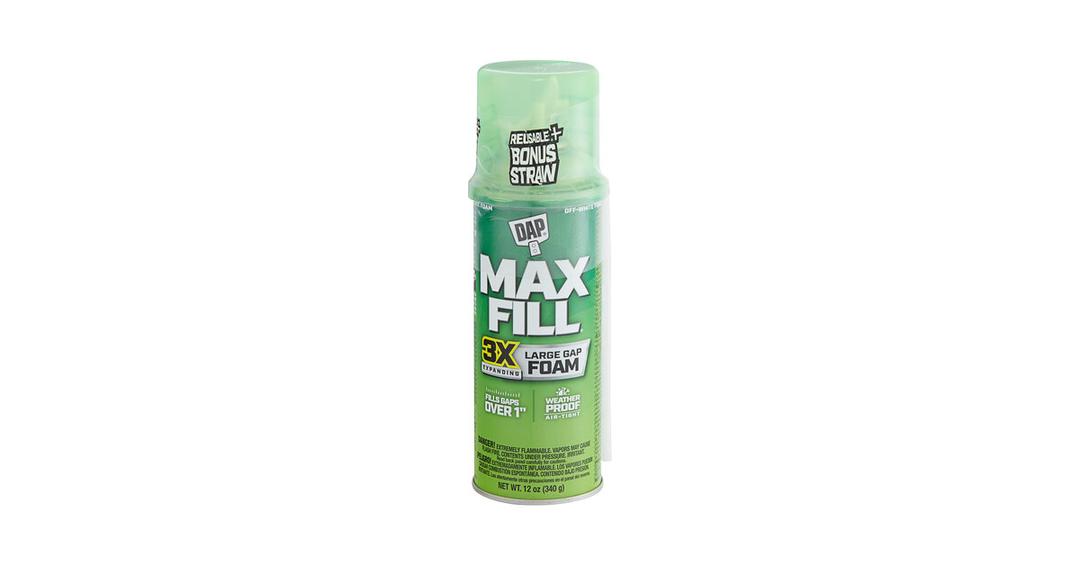 12 oz Dap 20012 Touch ’N Foam Max Fill Maximum Expanding Sealant