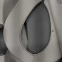 COOSEYA Frog Toilet Seat, Potty Training Toilet Seat for Toddler, Upgrade Potty Training 2 in 1 Toddler Toilet Seat for Boys Girls,Waterproof Soft Mat Non-slip Step Stool (Gray)